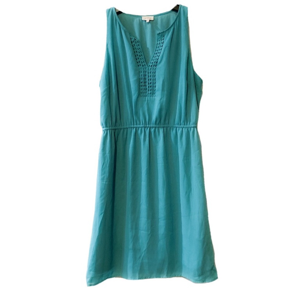 Pixley Teal Tank Dress